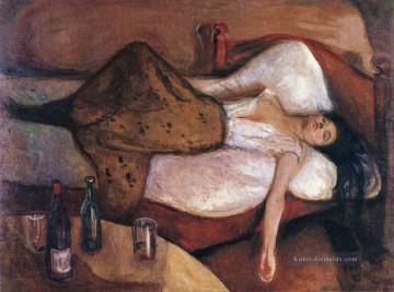 am Tag nach 1895 Edvard Munch Expressionismus Ölgemälde
